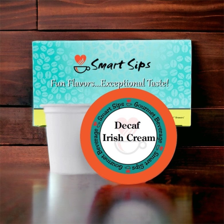 Decaf Irish cream coffe pods